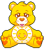 Care Bears Pixel (Funshine Bear)